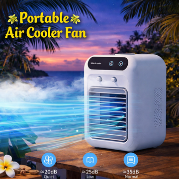 Portable Air Cooler Fan with Water Cooling for Home & Office