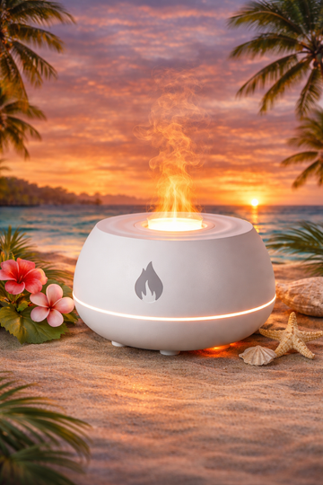 Flame Humidifier Aromatherapy Diffuser