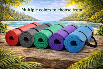 Premium Striped Yoga Mat