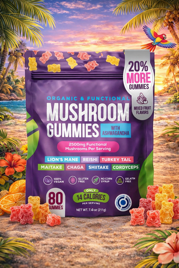 Mushroom gummy bears
